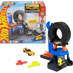 Hot Wheels City pneuservis Downtown