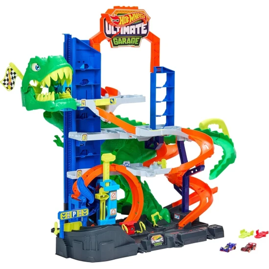 Hot Wheels City extrémna T. Rex garáž 2026 Mattel Hot Wheels City extrémna T. Rex garáž 2026 25JHL98