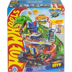 Hot Wheels City extrémna T. Rex garáž 2026 Hot Wheels City extrémna T. Rex garáž 2026