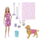 Barbie bábika so psíkom na prechádzke Mattel Barbie bábika so psíkom na prechádzke 25JJB46