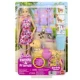 Barbie bábika so psíkom na prechádzke Mattel Barbie bábika so psíkom na prechádzke 25JJB46