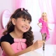 Barbie Deluxe Style modelka v ružových šatách s volánom Mattel Barbie Deluxe Style modelka v ružových šatách s volánom 25JJN73