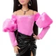 Barbie Deluxe Style modelka v tope s odhalenými ramenami a sukňou Mattel Barbie Deluxe Style modelka v tope s odhalenými ramenami a sukňou 25JJN76