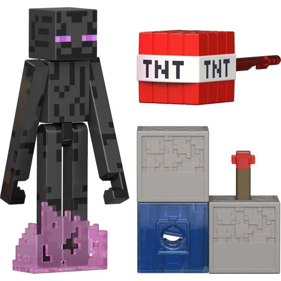 Minecraft figúrka Enderman 8 cm Mattel Minecraft figúrka Enderman 8 cm 25JJR88
