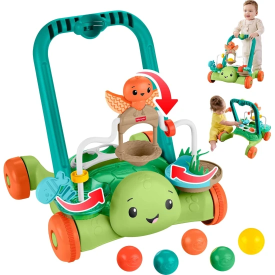 Mattel Interaktívne chodítko korytnačka 25JKD63