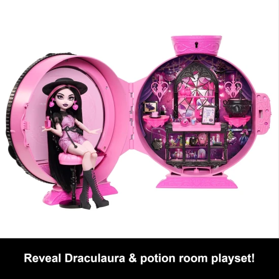Mattel Monster High Elixír Reveal s Draculaurou 25JKD76