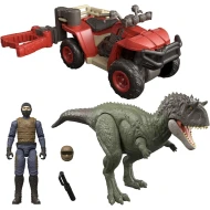 Jurassic World útok dinosaura vozidlo a figúrka