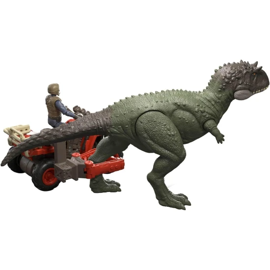 Jurassic World útok dinosaura vozidlo a figúrka Mattel Jurassic World útok dinosaura vozidlo a figúrka 25JKG91