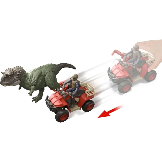Jurassic World útok dinosaura vozidlo a figúrka Mattel Jurassic World útok dinosaura vozidlo a figúrka 25JKG91
