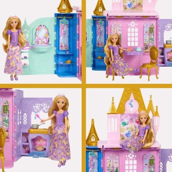 Mattel Hrad princezien Disney s bábikou 25JLK27
