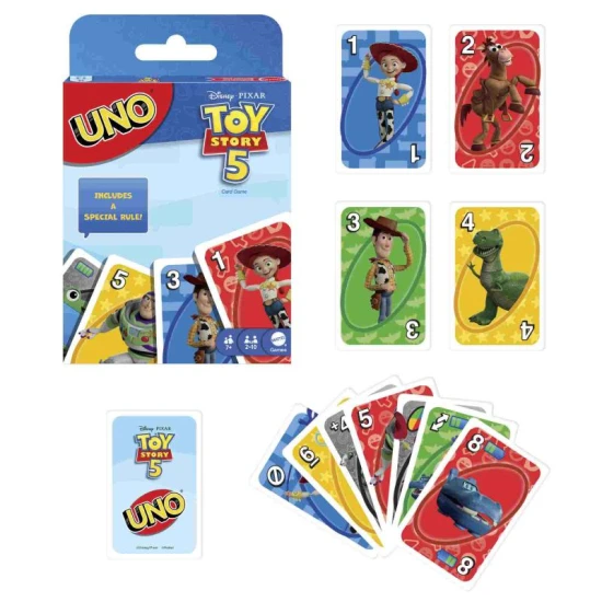 UNO Toy Story 5 Mattel UNO Toy Story 5 25JLN03
