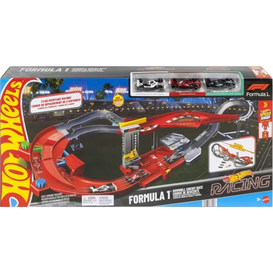 Mattel Hot Wheels Racing Formula 1 pretekárska dráha do kopca 25JMC90