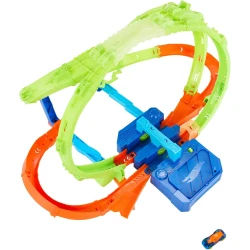 Hot Wheels Stunt Tracks Hypersphere Crash kaskadérska dráha