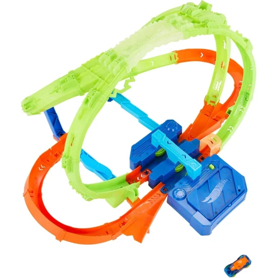 Mattel Hot Wheels Stunt Tracks Hypersphere Crash kaskadérska dráha 25JMG48
