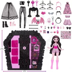 Monster High Skulltimate Secrets skrinka s prekvapeniami a Draculaurou Monster High Skulltimate Secrets skrinka s prekvapeniami a Draculaurou