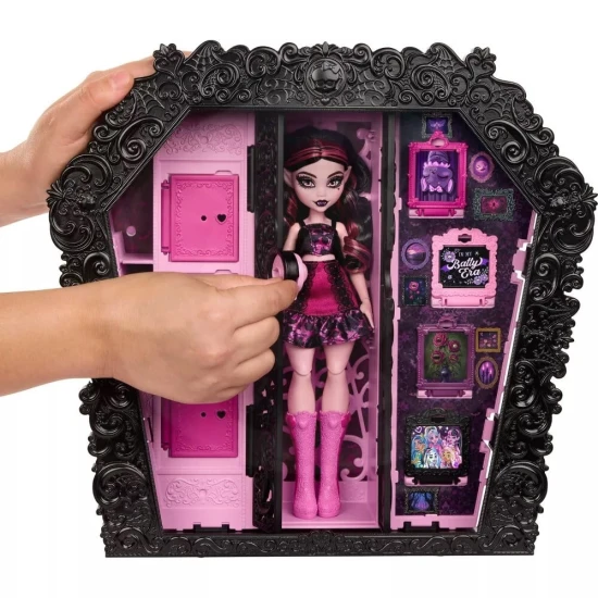 Mattel Monster High Skulltimate Secrets skrinka s prekvapeniami a Draculaurou 25JMG63