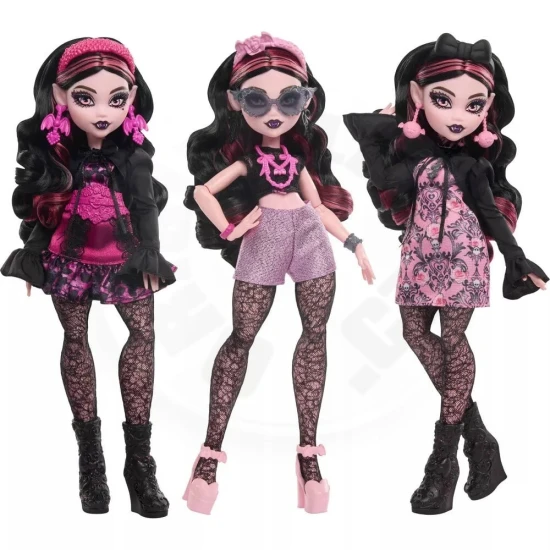 Mattel Monster High Skulltimate Secrets skrinka s prekvapeniami a Draculaurou 25JMG63