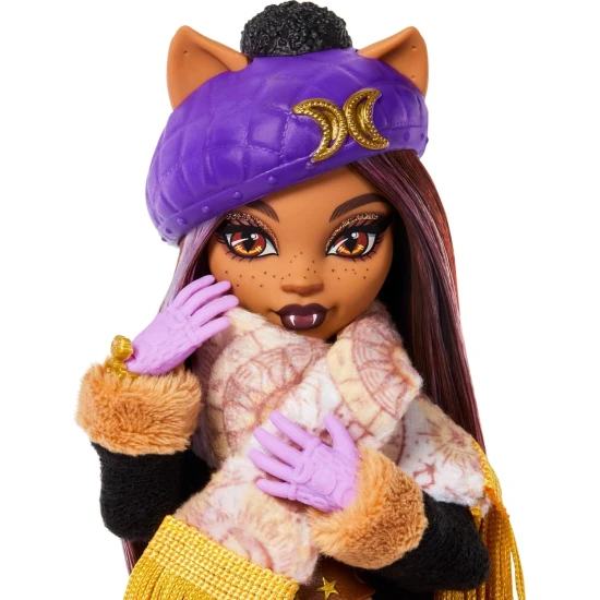 Mattel Monster High Skulltimate Secrets Destination bábika Clawdeen 25JMG65