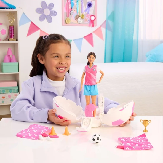 Mattel Barbie začiatok kariéry futbalistka 25JMK20