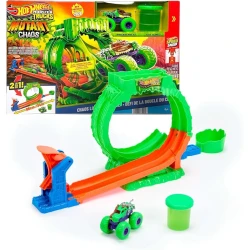 Hot Wheels Monster Trucks Mutant Chaos slučková dráha