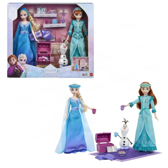 Frozen bábiky Anna a Elsa pyžamová párty Mattel Frozen bábiky Anna a Elsa pyžamová párty 25JML08