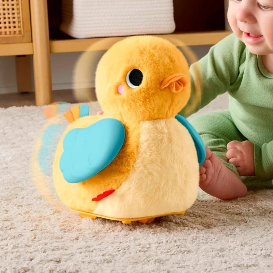 Mattel Plyšová kačička na podporu lezenia 4v1 25JMX99