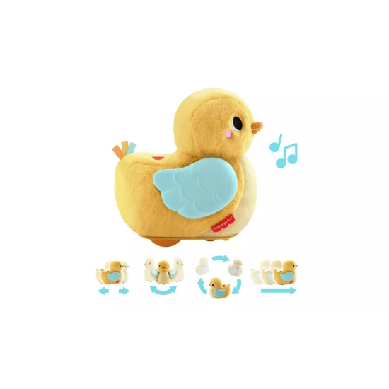 Mattel Plyšová kačička na podporu lezenia 4v1 25JMX99