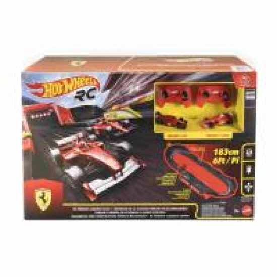 Mattel Hot Wheels RC Ferrari s pretekárskou dráhou 25JNB88