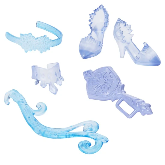 Frozen Spin and Reveal – Elegantná Elsa a bludisko zo snehových vločiek!