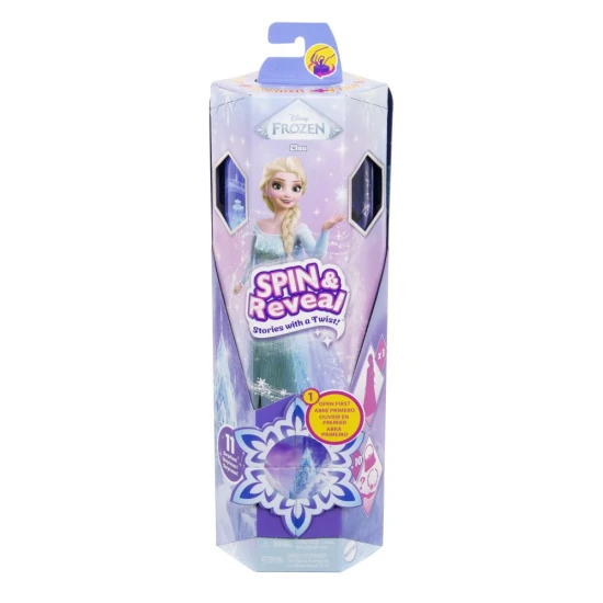Frozen Spin and Reveal – Elegantná Elsa a bludisko zo snehových vločiek!