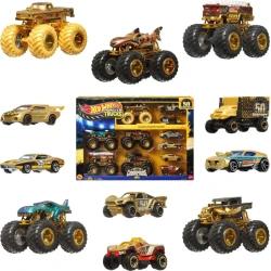 HW Monster Trucks Bigfoot 50. výročie set angličákov & truckov