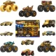 Mattel HW Monster Trucks Bigfoot 50. výročie set angličákov & truckov