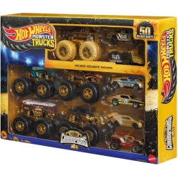 HW Monster Trucks Bigfoot 50. výročie set angličákov & truckov
