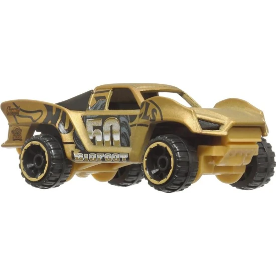 Mattel HW Monster Trucks Bigfoot 50. výročie set angličákov & truckov