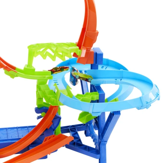 Hot Wheels Stunt Tracks Zrážka vo vzduchu dráha