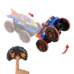 Hot Wheels Monster Trucks Lezec tiger shark na diaľkové ovládanie