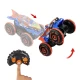 Hot Wheels Monster Trucks Lezec Tiger Shark RC jazdiaci po teréne a šplhajúci cez prekážky