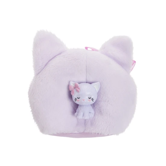 Barbie CUTIE REVEAL Barbie sladké mašle Fialové mačiatko