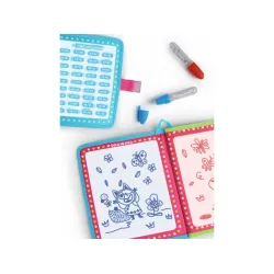 Kreatívny denník - Maľovanie vodou - Ružový