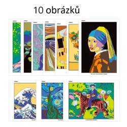 Omaľovánky podľa čísel Majstrovské diela