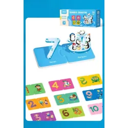 Porovnávacie puzzle 20 dielikov Čísla