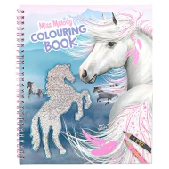 Kone Omaľovánky so samolepkami