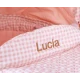 Retro kočík pre bábiky Pink Gingham - Monnëka TT-94036