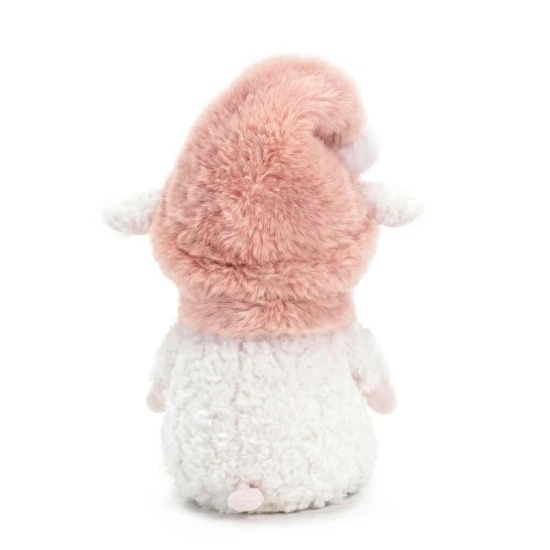 Ovečka Marshmallow s broskyňovou čiapkou 20 cm