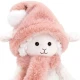 Ovečka Marshmallow s broskyňovou čiapkou 20 cm