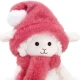 Ovečka Marshmallow s malinovou čiapkou 20 cm