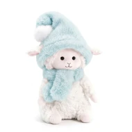 Ovečka Marshmallow s čučoriedkovou čiapkou 20 cm