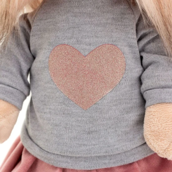 Set oblečenia pre psíka Lucky Doggy – Urban Style, mikina, suknička, topánky a batôžtek