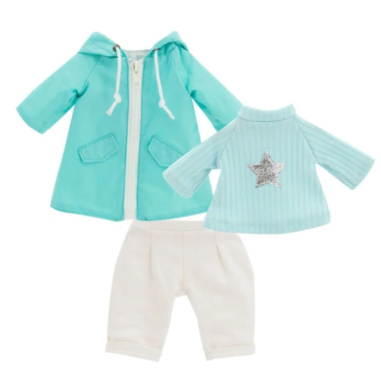 Set oblečenia pre psíka Lucky Doggy – Casual Look, kabátik, nohavice a tričko