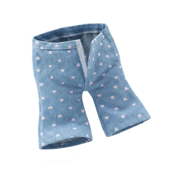 Lucky Kitty Set oblečenia pre mačičku - Denim Hearts